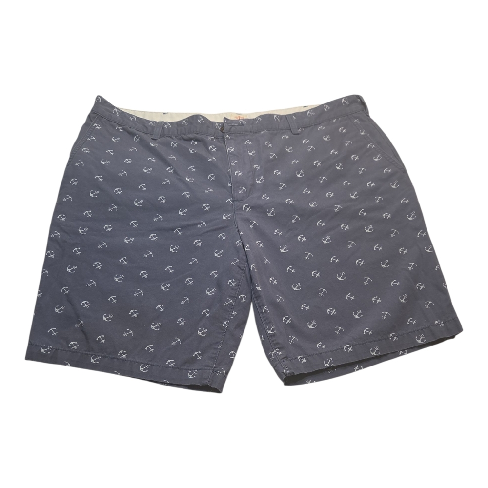 Dockers Men's Blue‎ Casual Walking Shorts Anchor Print Size 42